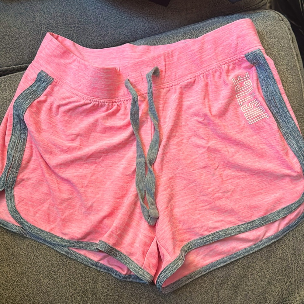 Girls shorts pink size 12